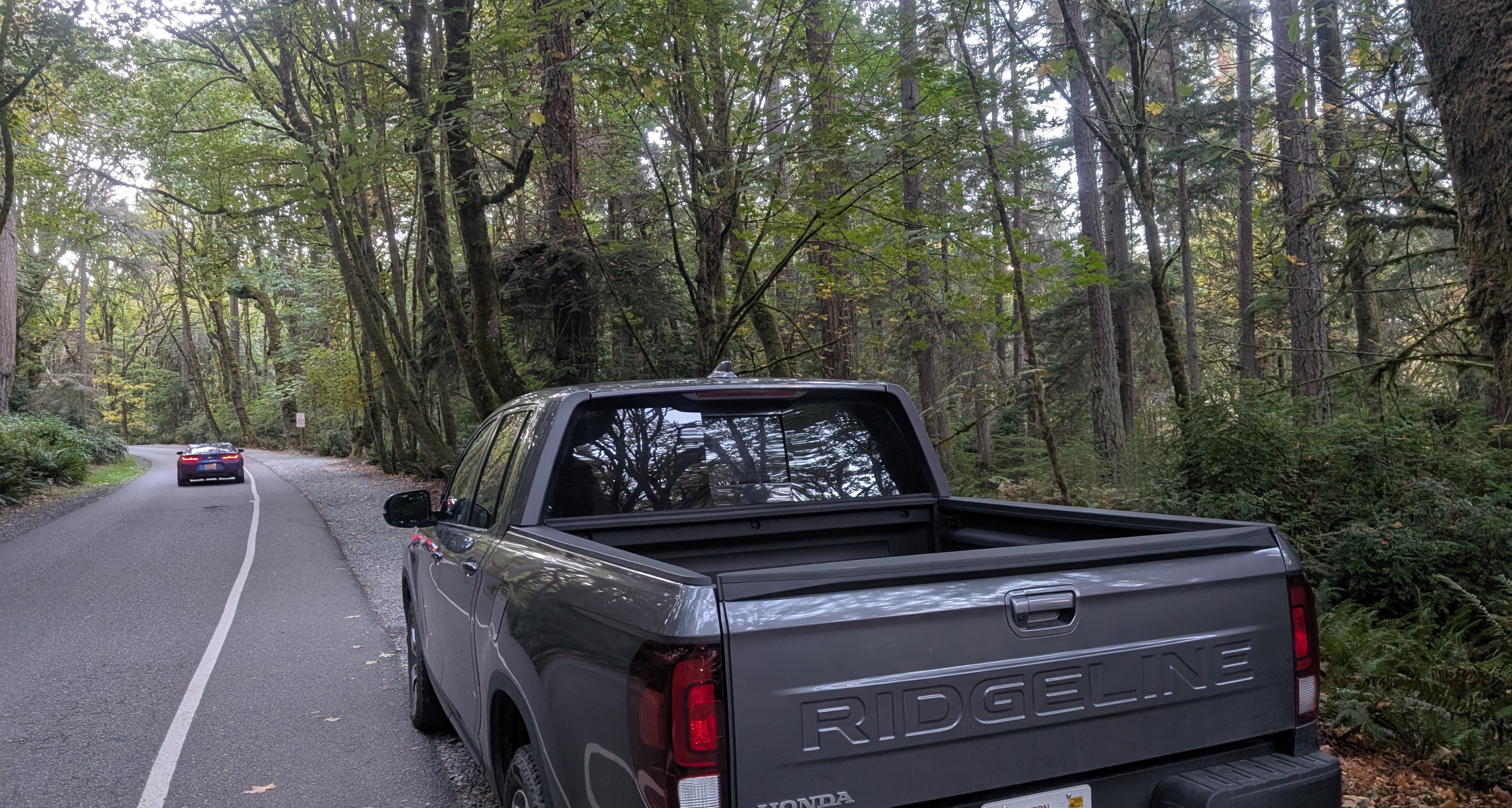 Arrival at Point Defiance Park trailhead on Five Mile Drive